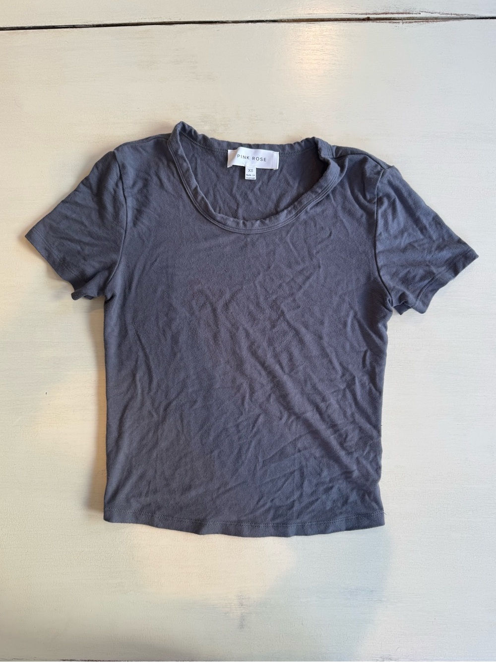 Short Sleeve Tee in Slate Gray